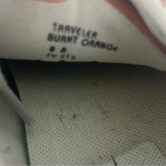 EARTH-traveler suede & mesh sneaker in burnt-orange-woman’s 8 - Picture 10 of 10